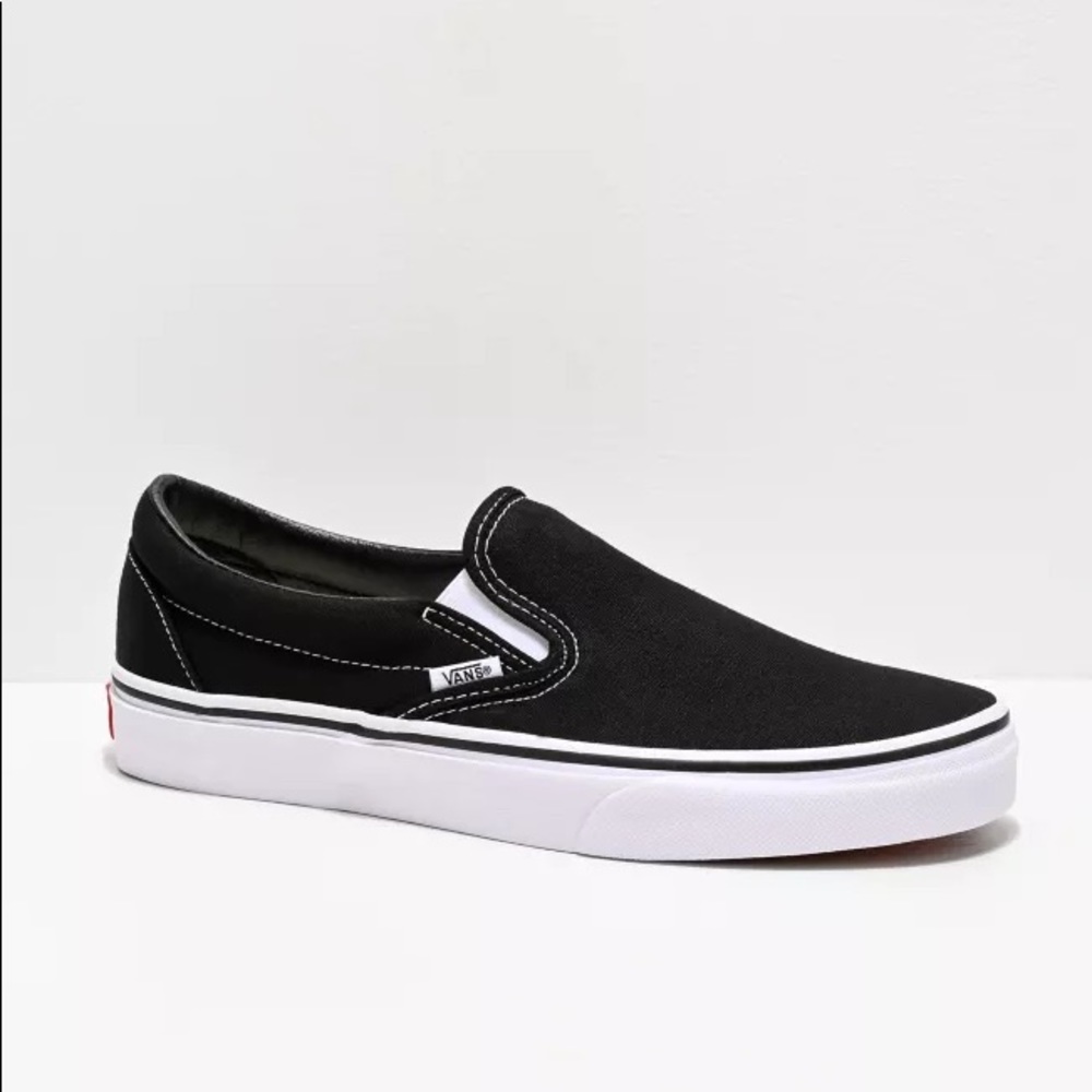 Black Slip on Vans